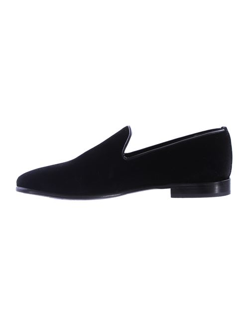 Smooth velvet loafers DI MELLA | GE3149NERO